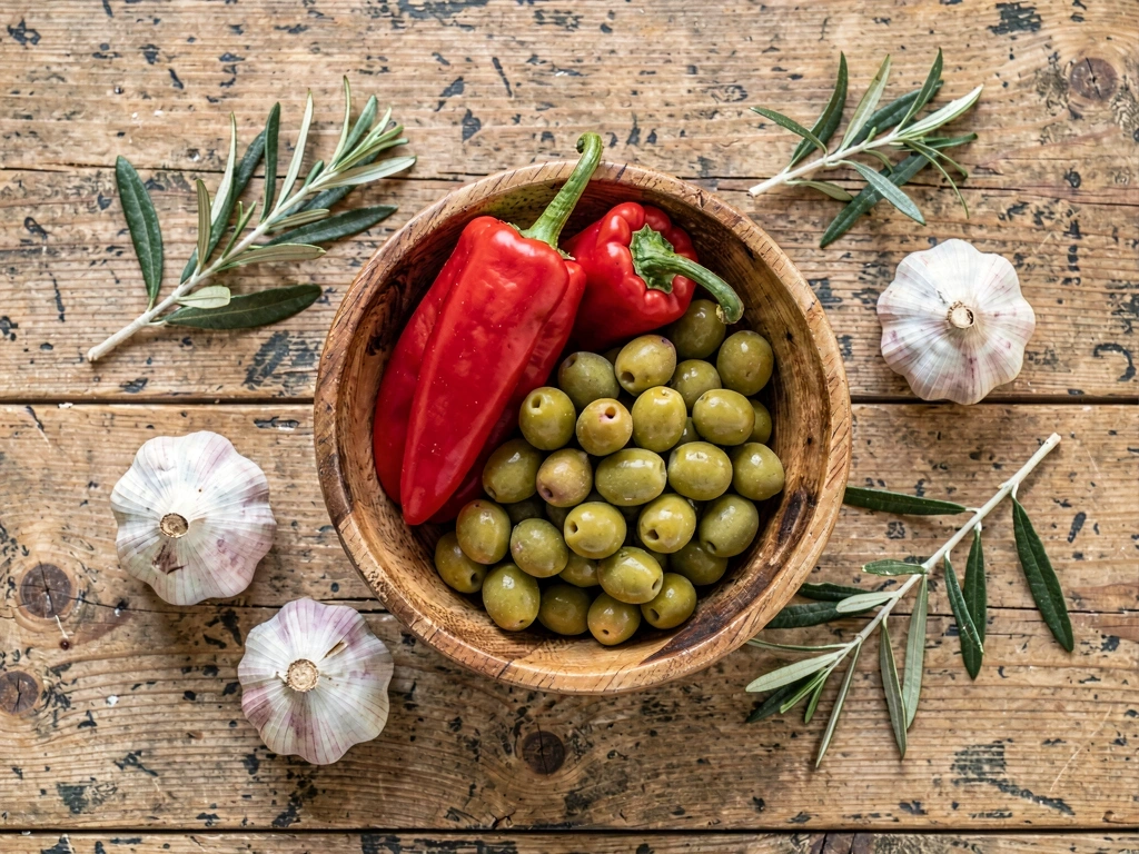 Ingredientes frescos españoles